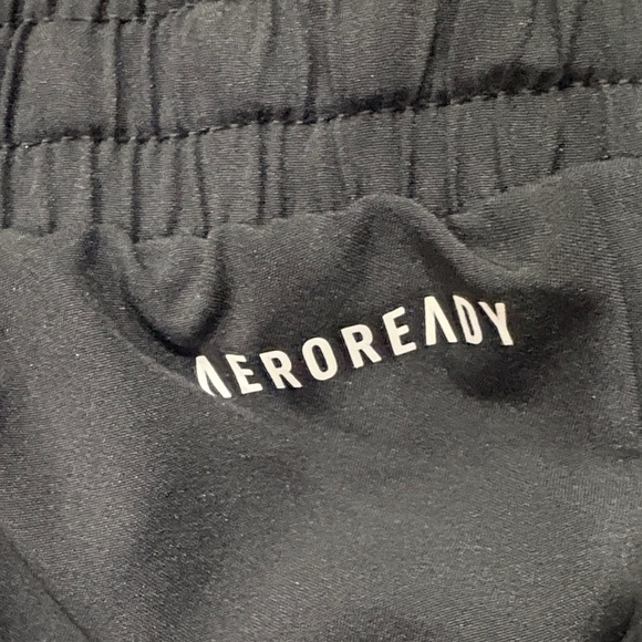 Adidas Black Shorts with White Triple Stripes size youth medium - Picture 3 of 5